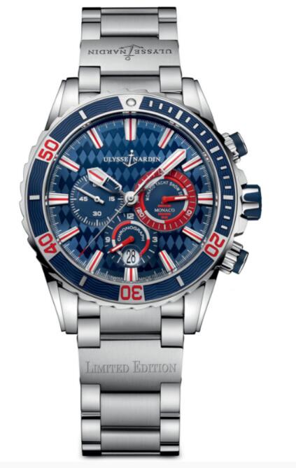 Ulysse Nardin Diver Chronograph Monaco Limited Edition Replica Watch Price 1503-151-7M/93-MON